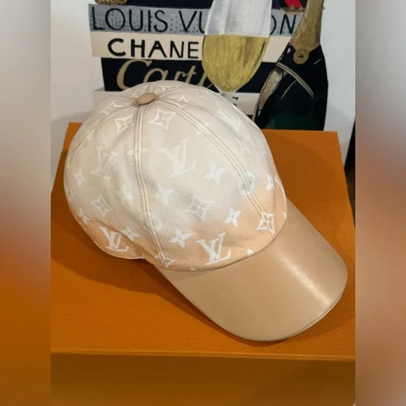 🔥 LOUIS VUITTON CAP POOL MONOGRAM GRADIENT SIZE LARGE w/ Dust Bag - Picture 11 of 15